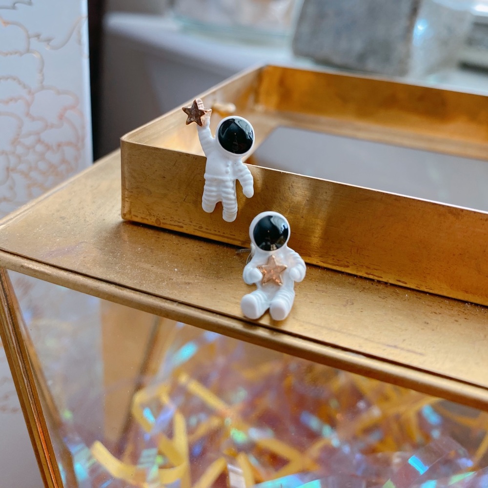 Astronaut Earrings